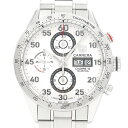 内部点検済 TAG Heuer タグホイヤー カレラ キャリバー16 クロノグラフ CV2A11 B ...