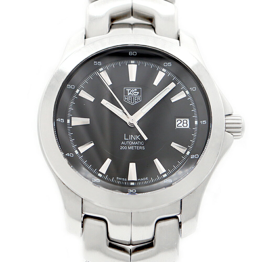 内部点検済 TAG Heuer タグホイヤー リンク WJF2110 BA0570 デイト 200m ...