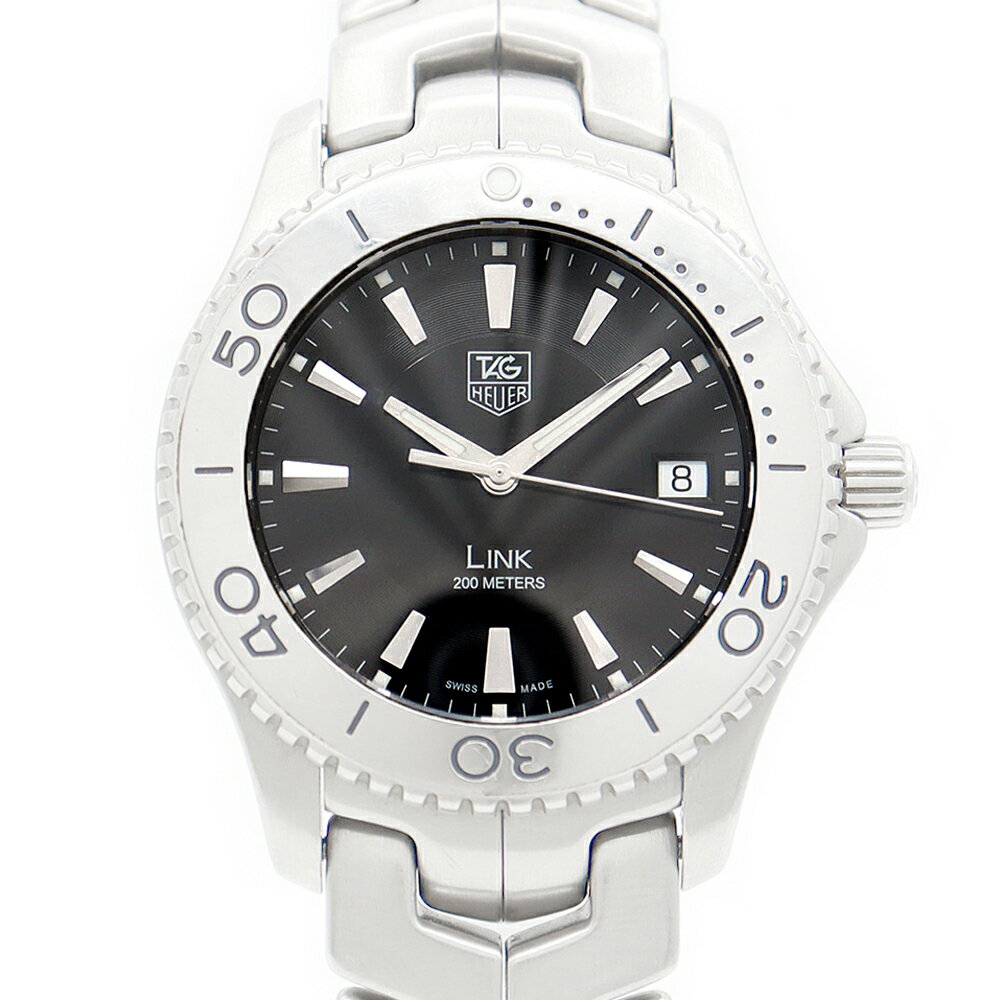 電池交換済 TAG Heuer タグホイヤー リンク WJ1110 BA0570 デイト 200m防 ...
