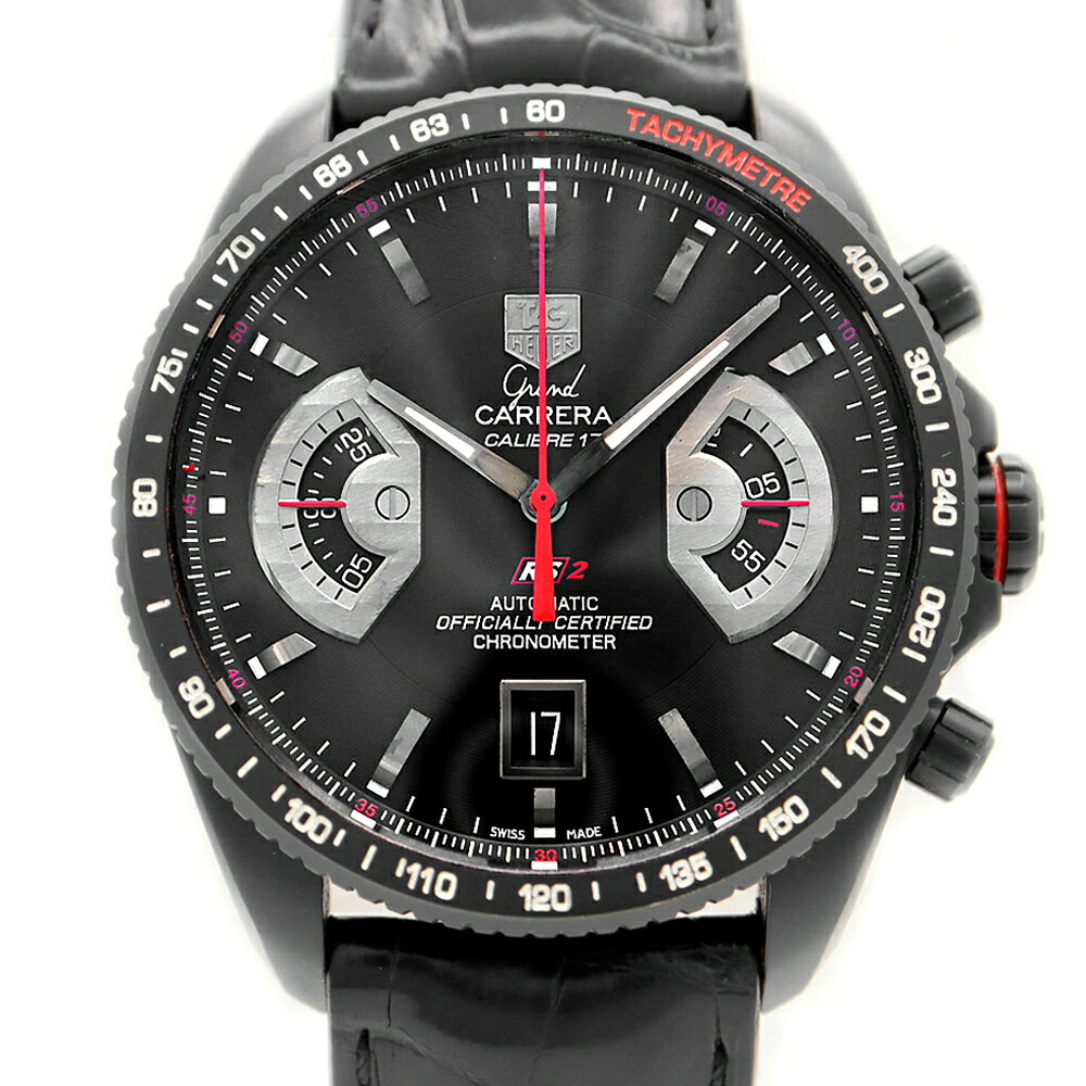 TAG Heuer タグホイヤー グランドカレラ キャリバー17 クロノグラフ CAV518B FC ...