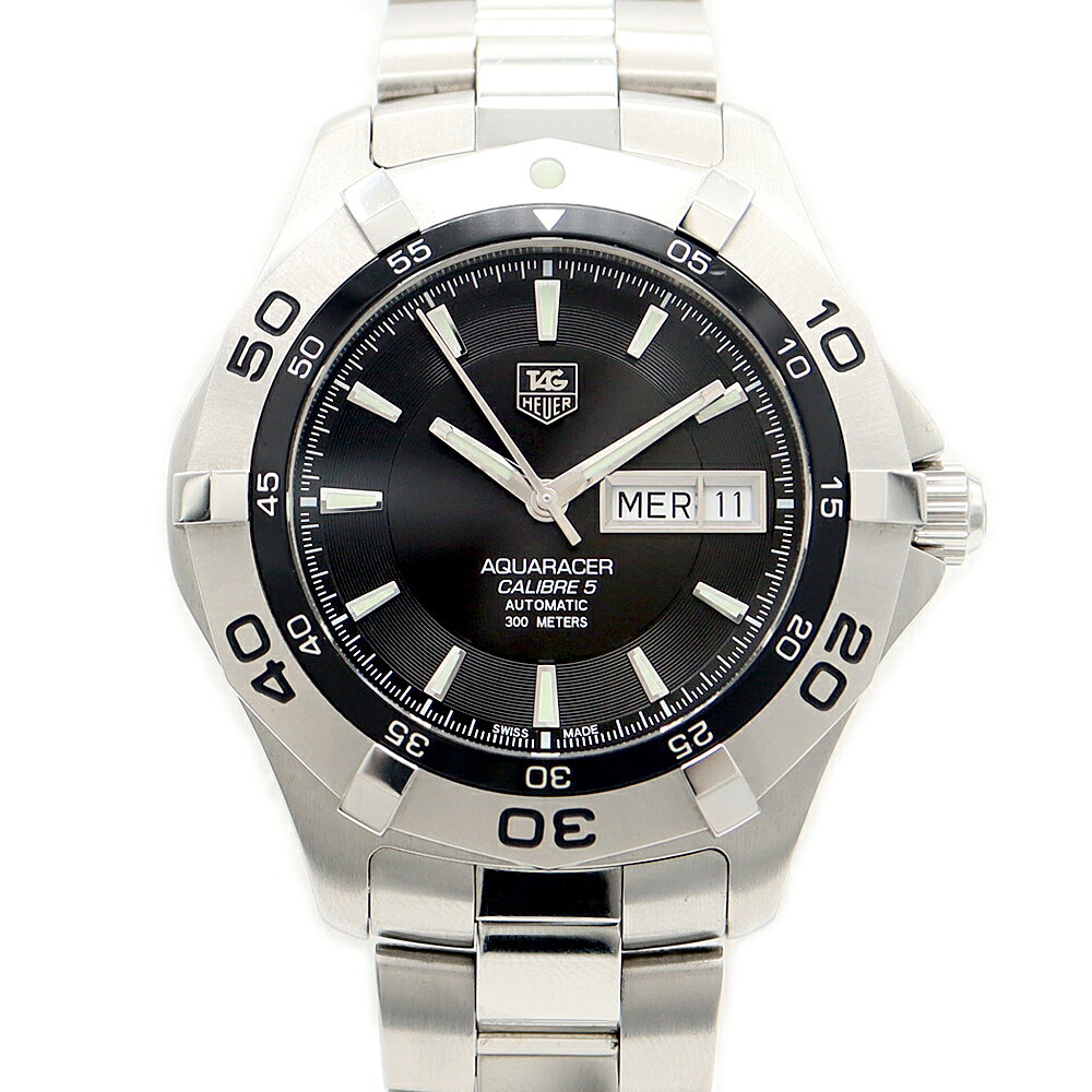 内部点検済 TAG Heuer タグホイヤー アクアレーサー キャリバー5 WAF2010 BA08 ...