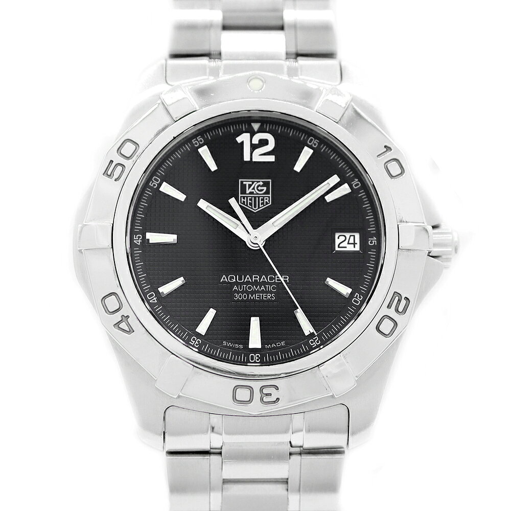 内部点検済 TAG Heuer タグホイヤー アクアレーサー WAF2110 BA0806 デイト  ...