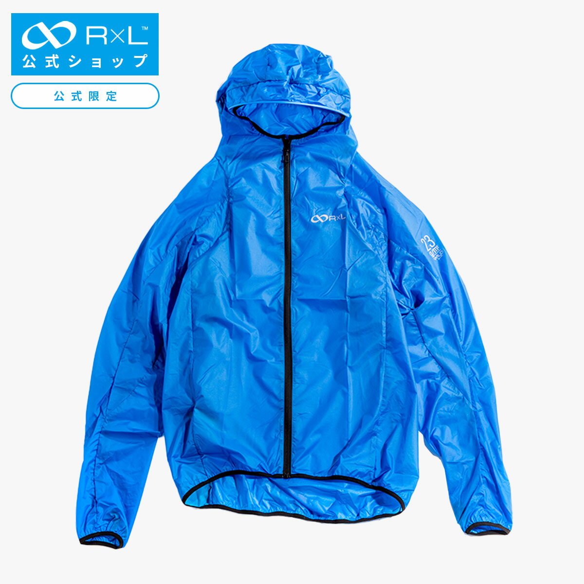【公式】R×L(アールエル) WILD AIR 23 ナイロン フルジップ フーディー(メンズ) TWA-1000【メンズ ランニング 軽量 撥水 防風】【公式...