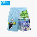 【公式】R×L(アールエル) 熊本 がまだせ!熊本パンツ(くまモン柄) ランニング 6ポケット ショートパンツ(レディース)【ご当地パンツ】 TRP21KMTW5【公式ストア限定】