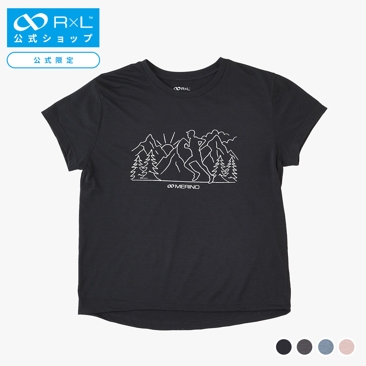 R×L(アールエル) メリノウール ウルトラライト Tシャツ(レディース) TRS5014S