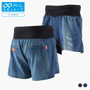 【公式】R×L(アールエル) WILD DRY DENIM V ランニングパンツ PM6ポケット ショート 7inch(レディース) TRP5009S【ランニング ウェア ショーツ】【公式ストア限定】
