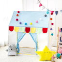 新品 知育玩具 ゲームハウス 小屋 秘密基地 size:125*95*140CM キッズテント おもちゃ ままごと ごっこ遊びトイ プリンセスの城型 お姫様 プ...