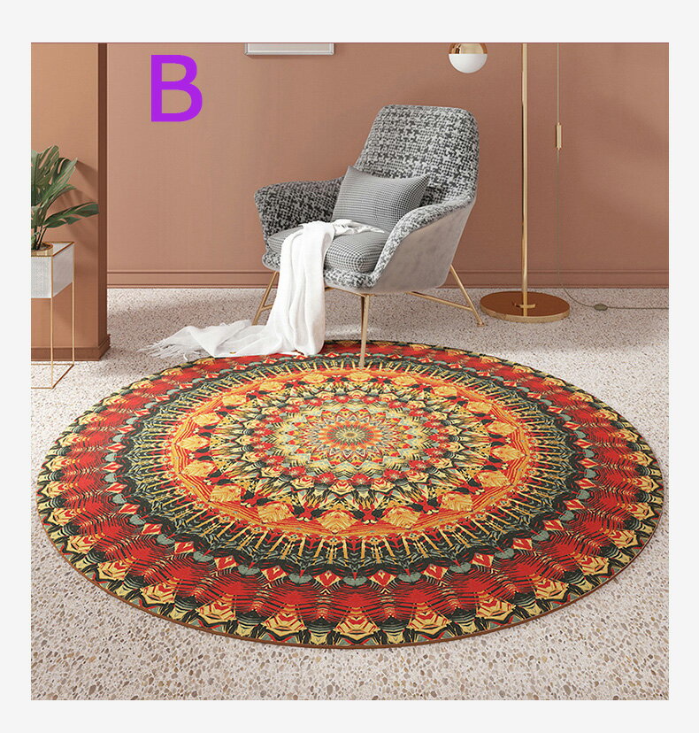送料無料 割引 大特価 現在感 カーペット 幾何学 6COLOR 180CM 円型 丸形 花柄 洋室 リビング 絨毯 インテリア じゅうたん 部屋 和室 プリンセスルーム 洗える 玄関 モダン ins風 四季通用 多彩な色 大サイズ 滑り止め付 ラグマット ラグ シャギーラグ