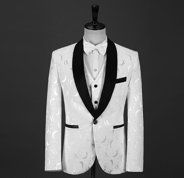 花柄 2色 メンズスーツ オシャレスーツ 4点セットスーツ ボタン1つスーツ 結婚式 二次会 成人式 卒業式 ビジネススーツ 披露宴 ジャケット＋ベスト+ズボン＋蝶ネクタイ フォーマルスーツ 司会 カジュアル スタイリッシュスーツ イギリス風 バンド衣装 S～3XL 通勤 OL