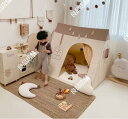 【送料無料】キッズテント 可愛い プレイテント 秘密基地 隠れ家 プレイハウス 男の子 女の子 ゲームハウス ベビーテント 赤ちゃん 子供テント PVC カーテ...