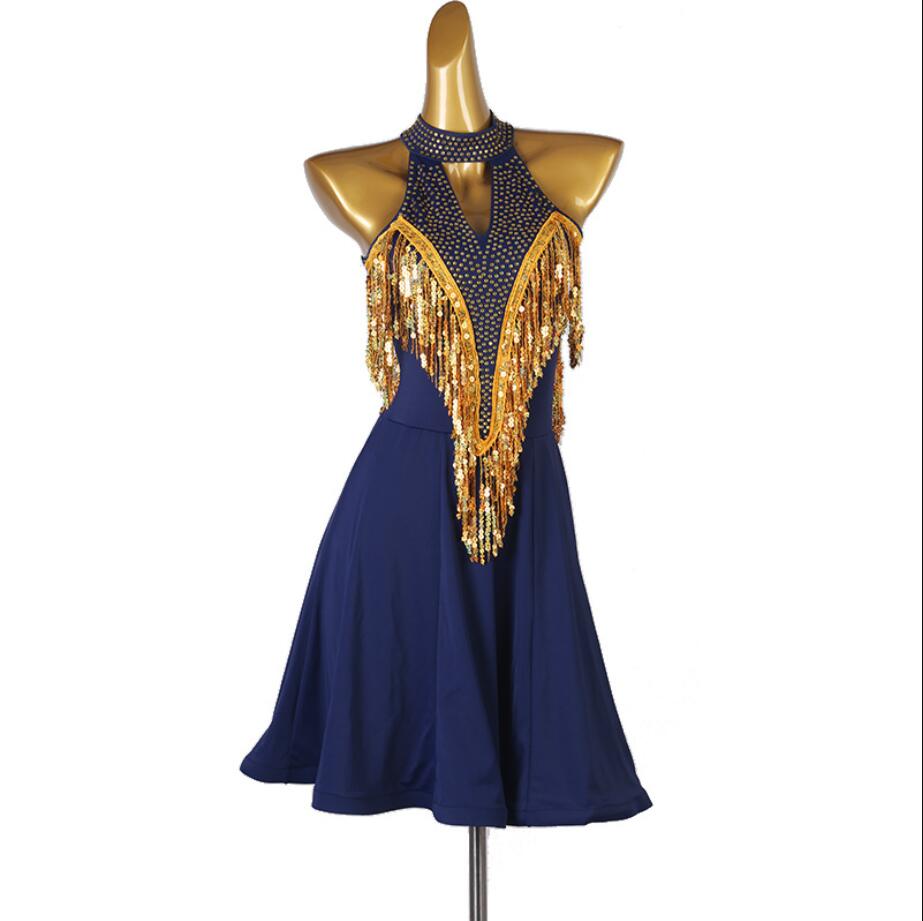 【送料無料 】ラテンダンス衣装ラテンドレス社交ダンス ワンピース キャバ ダンス衣装 ワンショルダー スタンダード ワルツ ラテンダンス【写真色】 ダンス衣装 ...