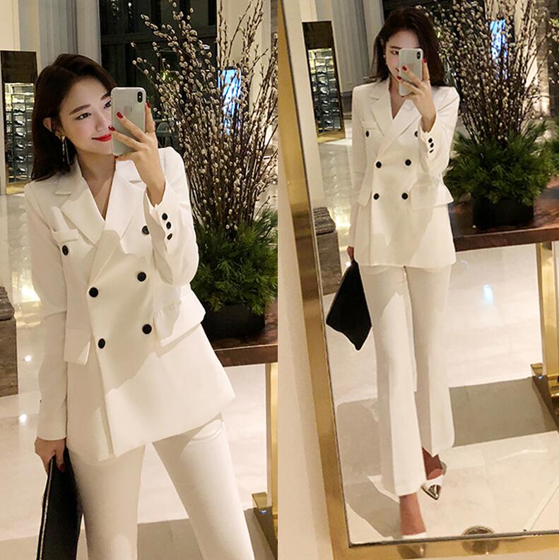 高品質 2点セット★エレガント 20代30代40代 通勤 OL 女らしい★新品 ジャケット+パンツ 着痩せ フォーマル パーティードレス 結婚式 二次会 事務服...