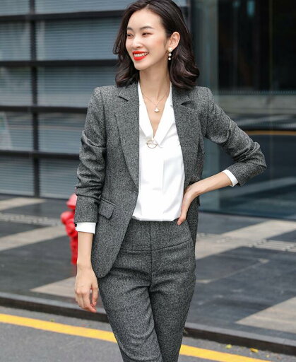 エレガント 2点セット★20代30代40代 通勤 OL 女らしい★新品 ショート丈ジャケット+パンツ 着痩せ フォーマル パーティードレス 結婚式 二次会 事務服 レディースS/M/L/XL/2XL/3XL 秋春用/スーツ/カジュアル パンツスーツ 品質良い グレー/ブラック エレガント 2点セット★20代30代40代 通勤 OL 女らしい★新品 ショート丈ジャケット+パンツ 着痩せ フォーマル パーティードレス 結婚式 二次会 事務服 レディースS/M/L/XL/2XL/3XL 秋春用/スーツ/カジュアル パンツスーツ 品質良い グレー/ブラック