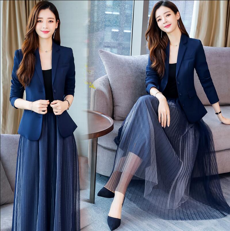 高品質 長袖ショート丈スーツ+袖なしワンピース フォーマルドレス 結婚式 パーティドレス 着痩せ/お嬢様 20代30代40代/秋春冬/OL 通勤/きれいめ/キャ...