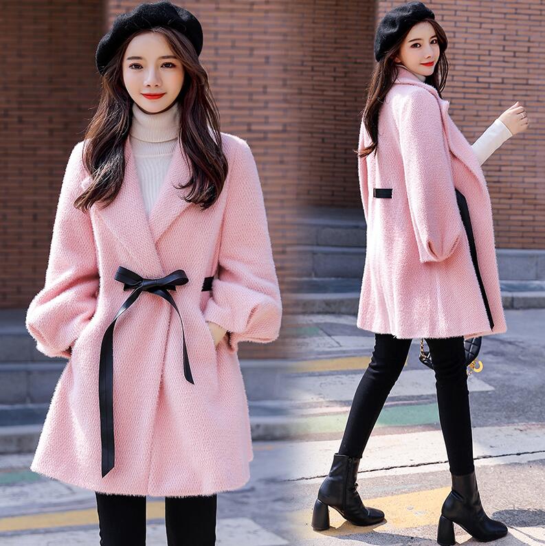 きれいめ ダウンコートレディース ダウンジャケット ロング丈コート 上品 冬新作 ファーコート 防寒性抜群 アウター 厚手 おしゃれ 通勤 OL 防風 5色 S/M/L/XL/2XL中綿コート ラシャコート ベルト付き スーツ風