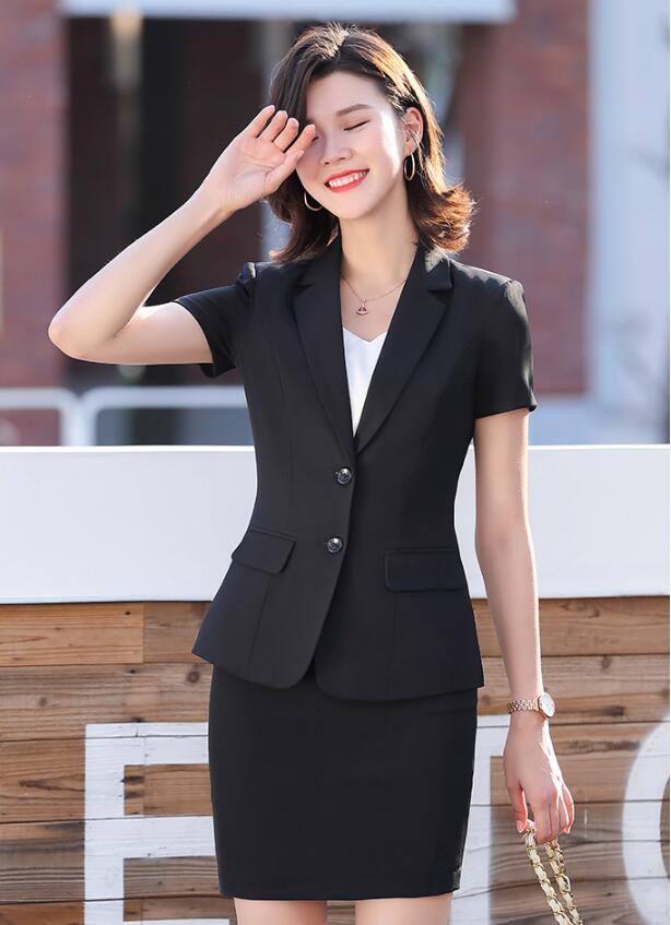 韓国風 洗える 2点セット/テーラードジャケット+パンツ/スカート 通勤 OL 着痩せフォーマル 二次会 レディーススーツ セレモニースーツ カジュアル セットアップ 入学式 卒園式 卒業式 ママ 品質良い 春秋夏 40代 パンツスーツ 半袖コート S/M/L/XL/2XL/3XL/4XL 黒