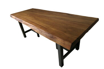 ダイニングテーブル 一枚板 屋久杉 天然木 無垢 幅200cm・奥行77-84cm・高さ70cm【1点もの/現品一点限り】【国産材 国内加工 木製】