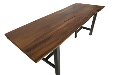 ダイニングテーブル 一枚板 屋久杉 天然木 無垢 幅200cm・奥行71〜76cm・高さ70cm【1点もの/現品一点限り】【国産材 国内加工 木製】