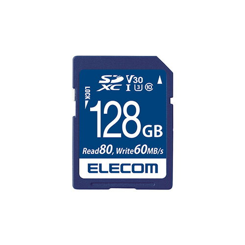 エレコム SDXCカード/データ復旧サービス付/ビデオスピードクラス対応/UHS-I U3 80MB/s 128GB ASNMF-FS128GU13V3R|パソコン フラッシュメモリー SDメモリーカード・MMC【代引き決済不可】【日時指定不可】 エレコム SDXCカード/データ復旧サービス付/ビデオスピードクラス対応/UHS-I U3 80MB/s 128GB ASNMF-FS128GU13V3R|パソコン フラッシュメモリー SDメモリーカード・MMC【代引き決済不可】【日時指定不可】