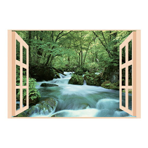 昭プラ お風呂のポスター 四季彩 奥入瀬の渓流 ASN8095652|雑貨・ホビー・インテリア 雑貨 雑貨品【代..