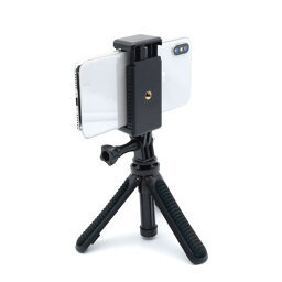 日本トラストテクノロジー セルフィ三脚ホルダー ブラック ASNTRIPOD-PBK|スマートフォン・タブレット・携帯電話 スマートフォン その他アクセサリー【代引き決済不可】【日時指定不可】