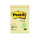 3M Post-it ポストイット 再生紙 ノート イエロー ASN3M-656RP-YN|文房具 オフィス用品 消耗品