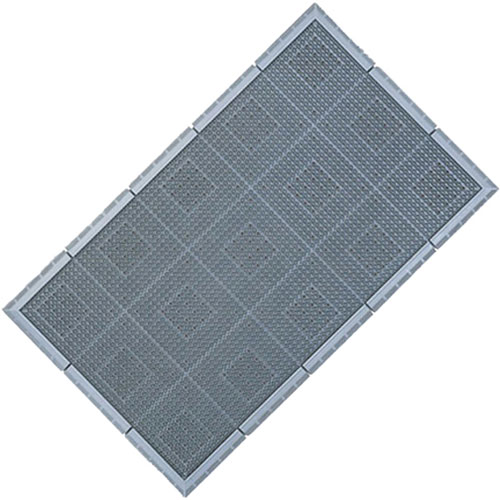 山崎産業 エバック サンステップマット#6 グレー ASNMMT04902|雑貨・ホビー・インテリア インテリア 布..