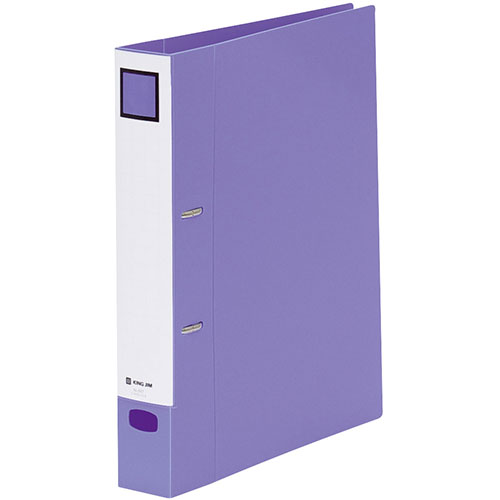 KING JIM キングジム Dリングファイル(脱着)A4S 青 背幅40mm ASNKJ-697-BL|雑貨・ホビー・インテリア 雑貨 雑貨品