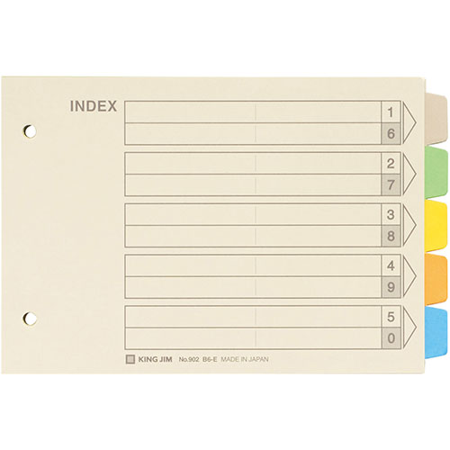 KING JIM キングジム カラーインデックス ASNKJ-902|雑貨・ホビー・インテリア 雑貨 雑貨品
