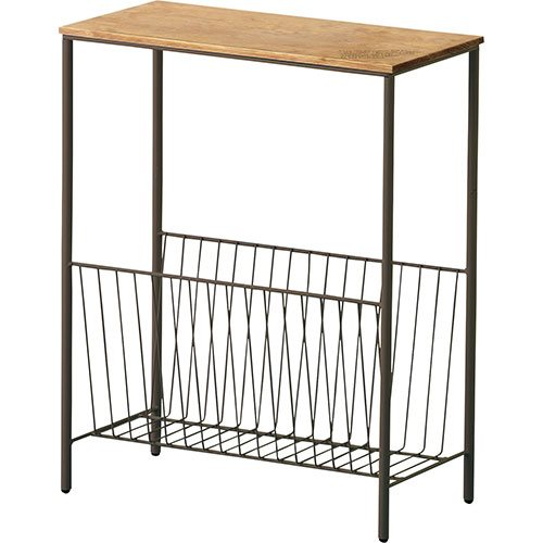 東谷 サイドテーブル ブラウン ASNAKB-425BR|雑貨・テーブル・インテリア家具 インテリア ワゴン