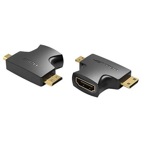 【10個セット】 VENTION 2 in 1 Mini HDMI an