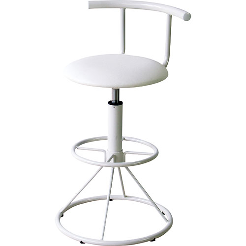 東谷 キリク キッチンハイチェア (ダイニングチェア) ホワイト ASNPC-105WH|雑貨 インテリア イス