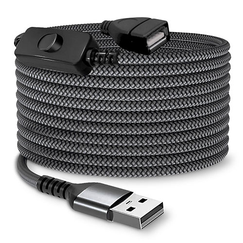 日本トラストテクノロジー JTT USB電源延長ケーブル 10m ASNUSBEXC-100|パソコン パソコン周辺機器 USBケーブル