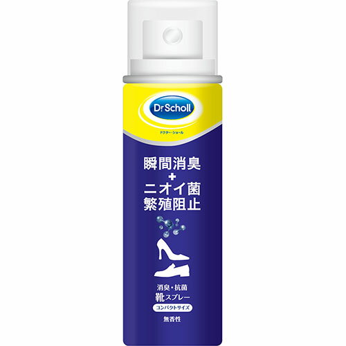 Scholl's Wellness ドクターショール 消臭・抗菌 靴スプレー コンパクトサイズ40mL ASNdrscholl01806|..