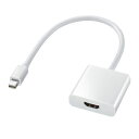 サンワサプライ Mini DisplayPort-HDMI変換アダプタ オフィス機器 ASNAD-MDPHD04|パソコン パソコン周辺機器 ケーブル