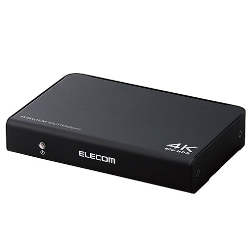 エレコム HDMI分配器 ASNVSP-HDP12BK|パソ