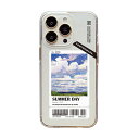 Dparks ソフトクリアケース for iPhone 14 Pro Summer Day 背面カバー型 ASNDS24161i14P|スマートフォン・タブレット・携帯電話 iPhone iPhone14 Pro ケース