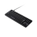 エレコム 有線メカニカルテンキーレスキーボード ASNTK-MC30UKTBK|パソコン パソコン周辺機器 キーボード(2)