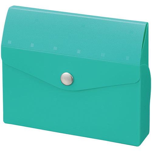 【10個セット】 LIHIT LAB. CUBE FIZZ カードケース グリーン ASNA-6003-7-GRX10|雑貨・ホビー・インテ..