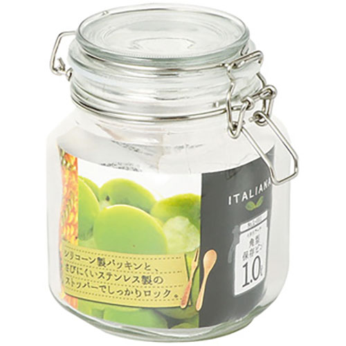 パール金属 イタリアーナ 角型保存ビン1.0L ASNMMT10111|雑貨・ホビー・インテリア キッチン雑貨 保存容器・キャニスター