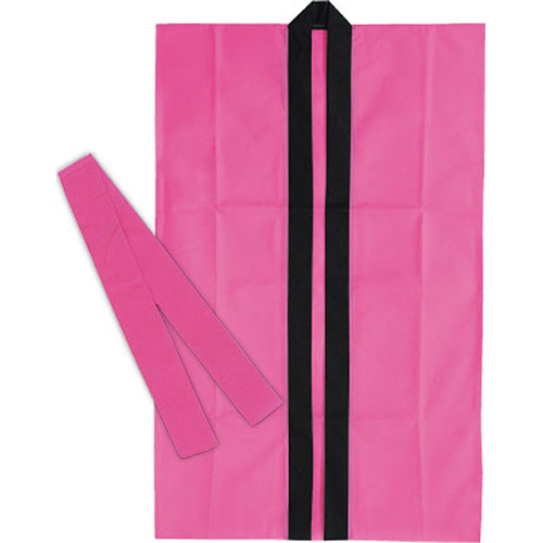 ARTEC ロングハッピ不織布 桃 S(ハチマキ付) ASNATC1171|雑貨・ホビー・インテリア 雑貨 雑貨品