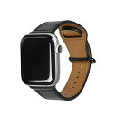 EGARDEN GENUINE LEATHER STRAP for Apple Watch 49/45/44/42mm Apple Watch用バンド ブラック ASNEGD20591AW|スマートフォン・タブレット・携帯電話 iPhone Apple Watch用アクセサリ(2)