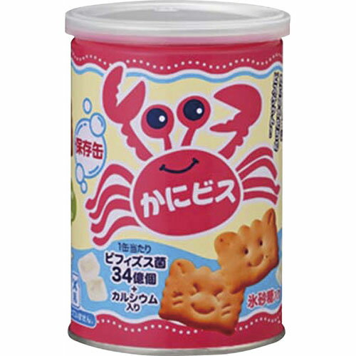 【5個セット】 三立製菓 缶入かにビス ASNC5022106X5|食品 食品