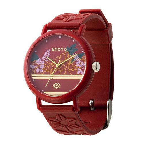 KAORU 腕時計 ご当地・京都 着物 椿の香り ASNKAORU009KT|雑貨・ホビー・インテリア 雑貨 腕時計
