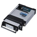 ラトックシステム SATAリムーバブルケース 内蔵タイプ(ブラック) ASNSA3-RC1-BKZ|パソコン パソコンパーツ リムーバブルケース【代引き決済不可】【日時指定不可】(2)