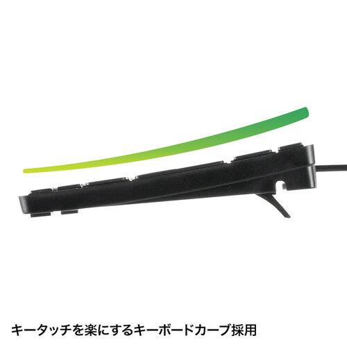 サンワサプライ静音スリムキーボードASNSKB-SL20BK|パソコンパソコン周辺機器キーボードカバー
