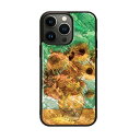ikins 天然貝ケース for iPhone 14 Pro Max ひまわり 背面カバー型 ASNI23612i14PM|スマートフォン・タブレット・携帯電話 iPhone iPhone14 Pro Max ケース