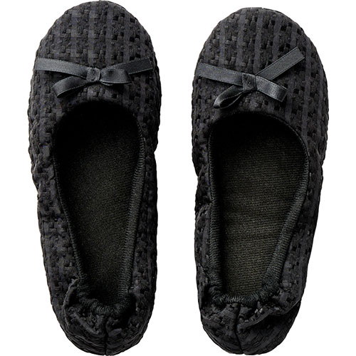 【5個セット】 レップ ソワ 携帯スリッパ ブラック ASNREP-550007X5|雑貨・ホビー・インテリア 雑貨 雑..