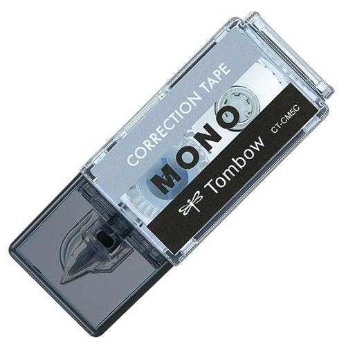 トンボ鉛筆 修正テープ モノポケット ブラック ASNTombow-CT-CM5C10|雑貨・ホビー・インテリア 雑貨 文房具・筆記用具