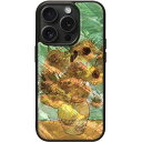 ikins アイキンス MagSafe対応天然貝ケース for iPhone 15 Pro ひまわり ASNI26513i15PR|パソコン パソコン周辺機器 マウス